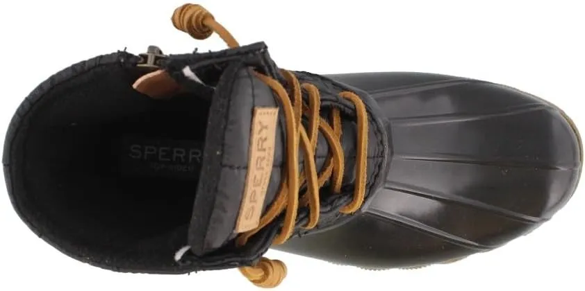 Sperry Women's Saltwater Shiny Quilted Rain Boot