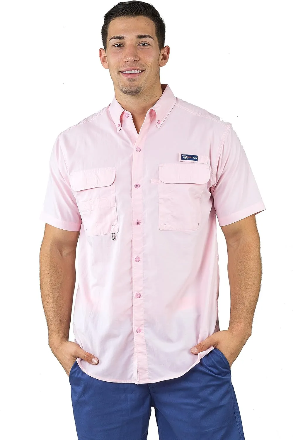 Spicy Tuna Men's Shirt | Performance Fishing | UV-Sun Protection | Vented