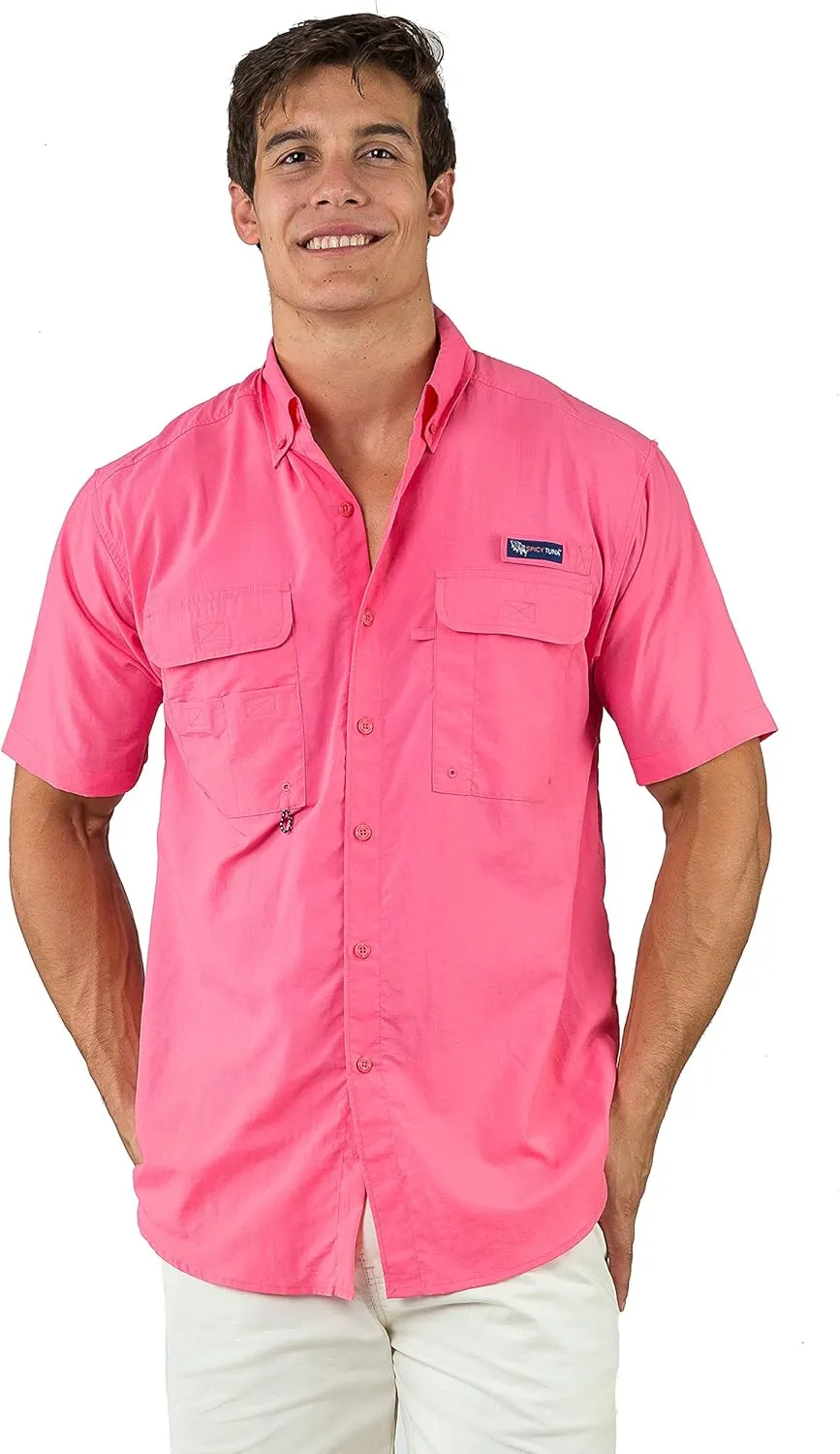 Spicy Tuna Men's Shirt | Performance Fishing | UV-Sun Protection | Vented