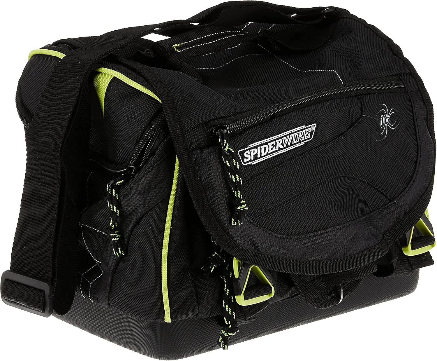Spiderwire Orb Spider Fishing Tackle Bag, 15.7-Liter, Black