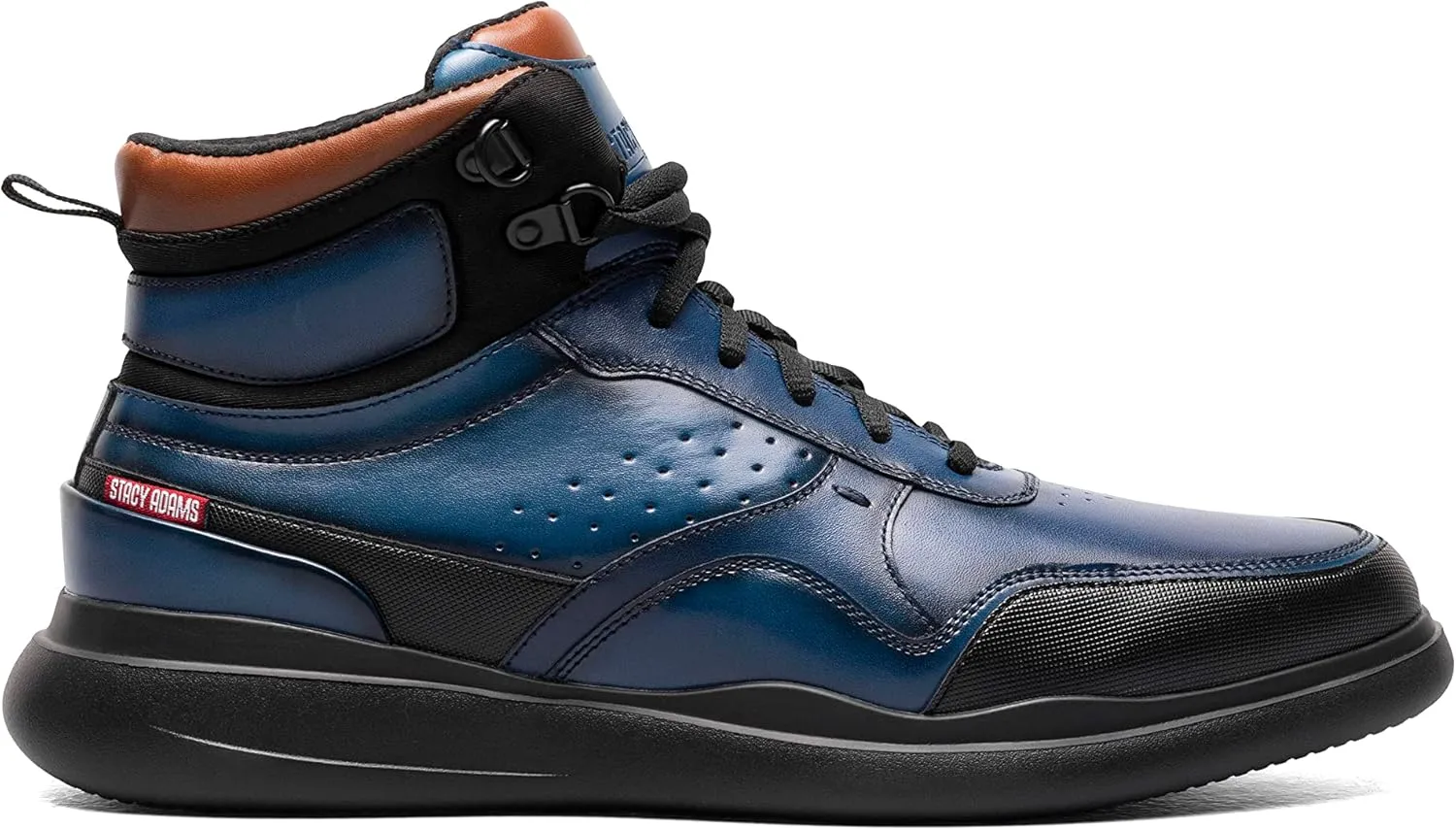 STACY ADAMS Men's Mayson Mid Lace Up Sneaker Fashion Boot