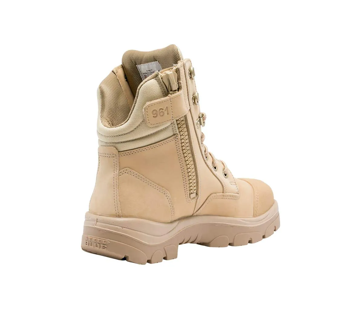Steel Blue Men's Southern Cross Zip Steel Toe Boot, Sand
