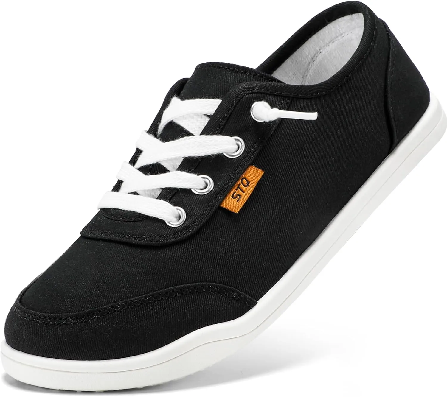STQ Women Slip On Shoeswith Orthopedic Insole Low Top Classic Fashion Canvas Sneakers | Plantar Fasciitis Shoes