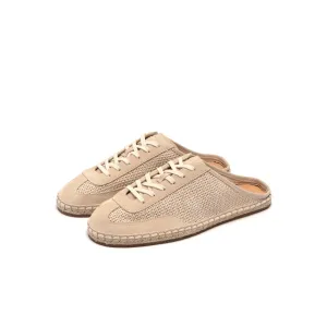 STRAW MULE,LIGHT BEIGE
