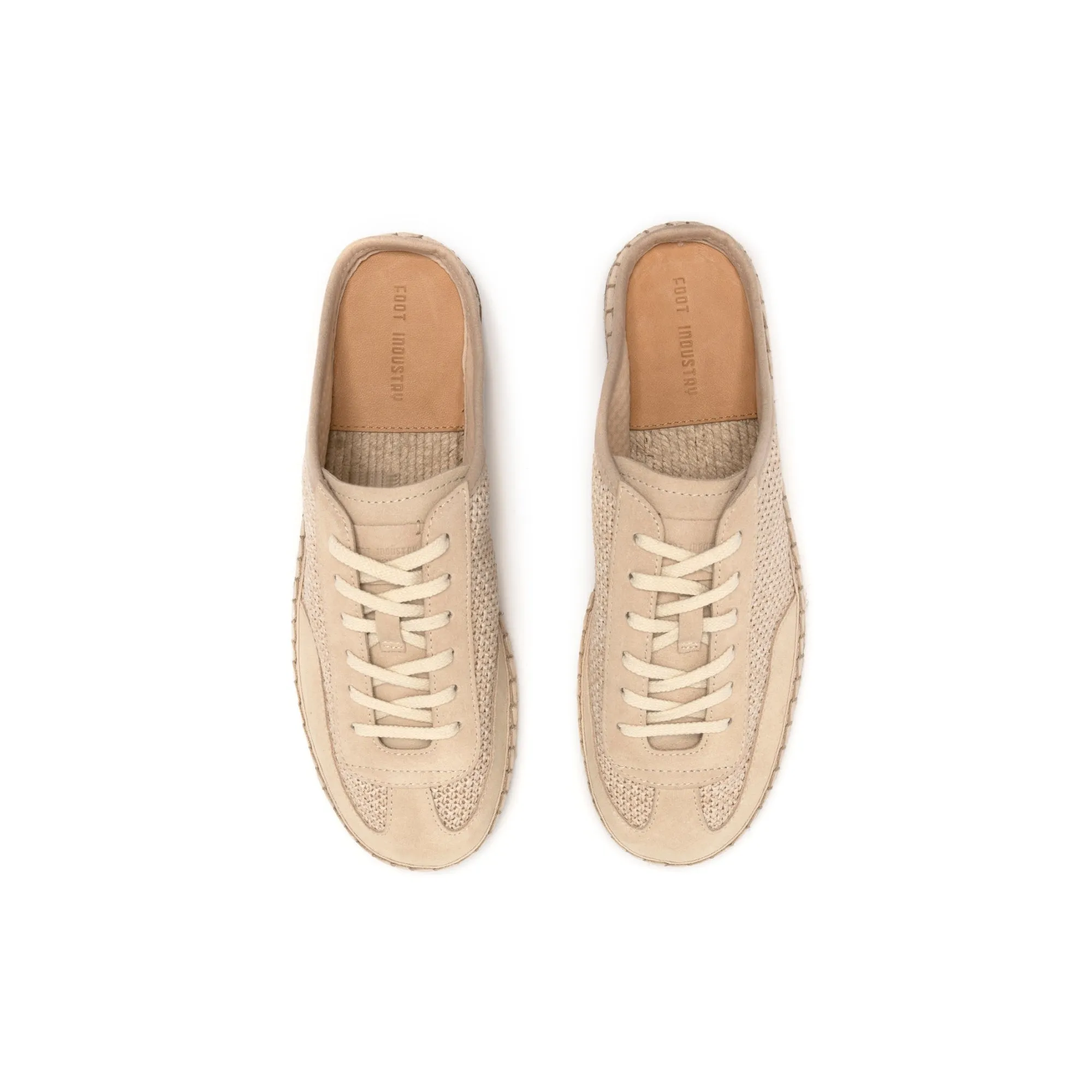 STRAW MULE,LIGHT BEIGE