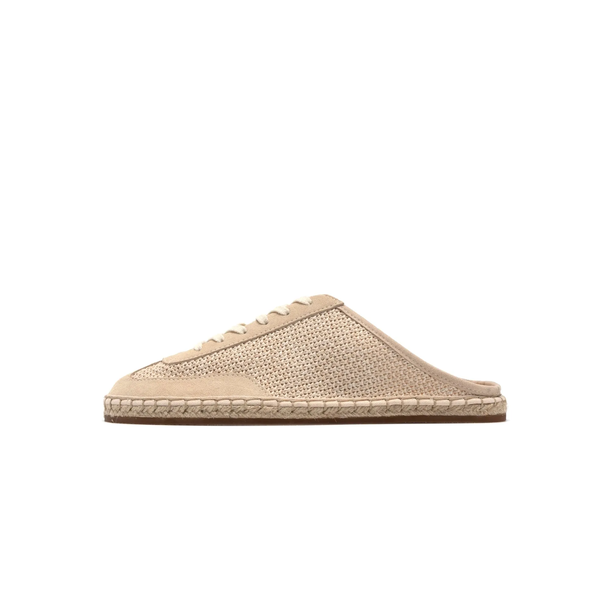 STRAW MULE,LIGHT BEIGE