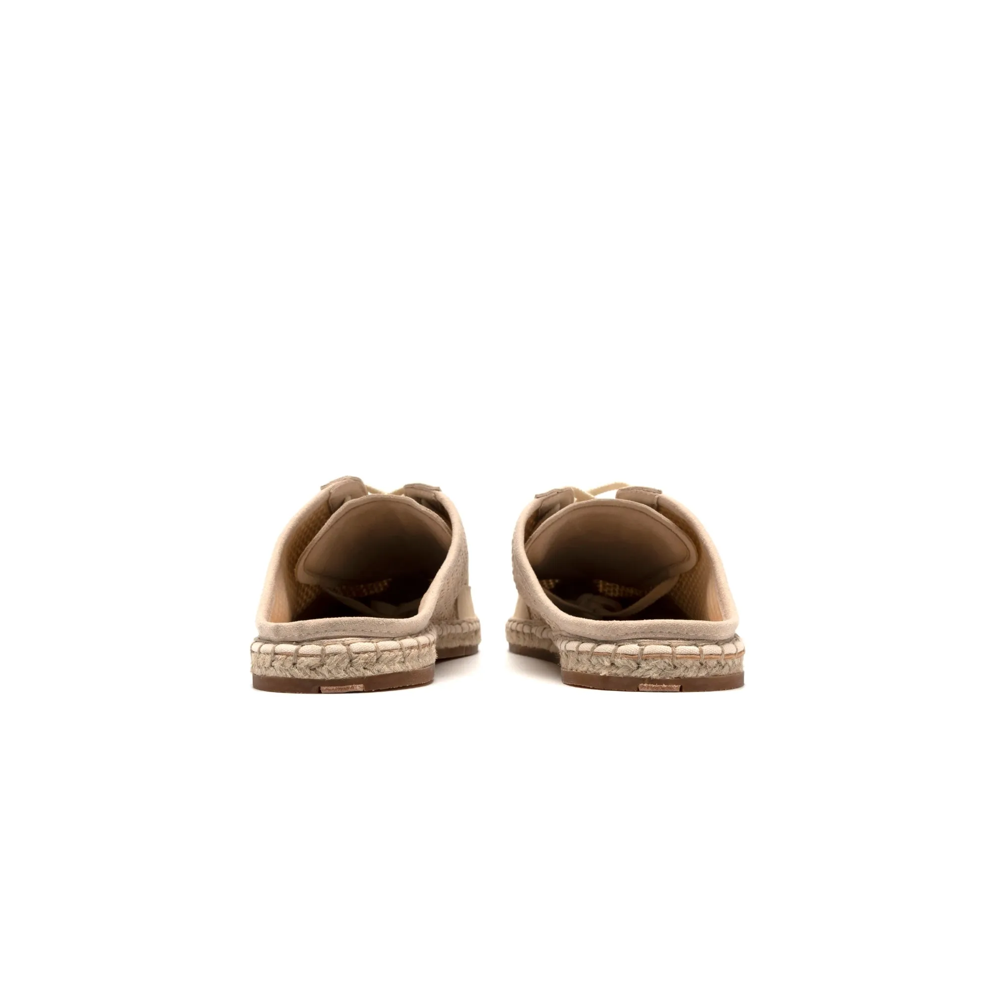 STRAW MULE,LIGHT BEIGE