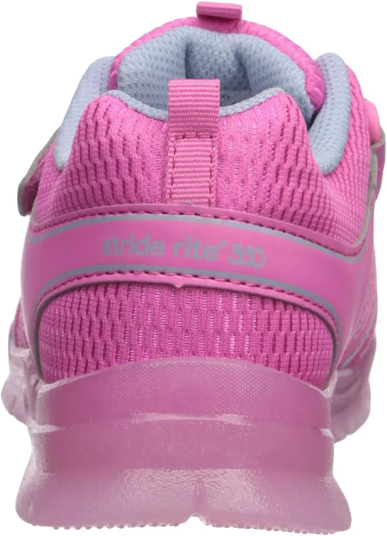 Stride Rite 360 Girl's Stride Rite Rocky Boy's Washable Light-up Sneaker