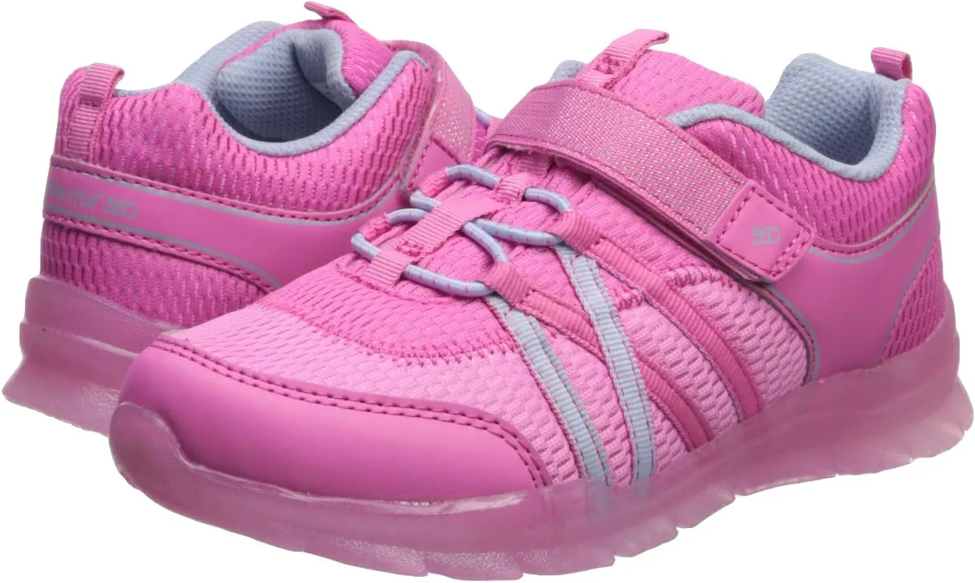 Stride Rite 360 Girl's Stride Rite Rocky Boy's Washable Light-up Sneaker