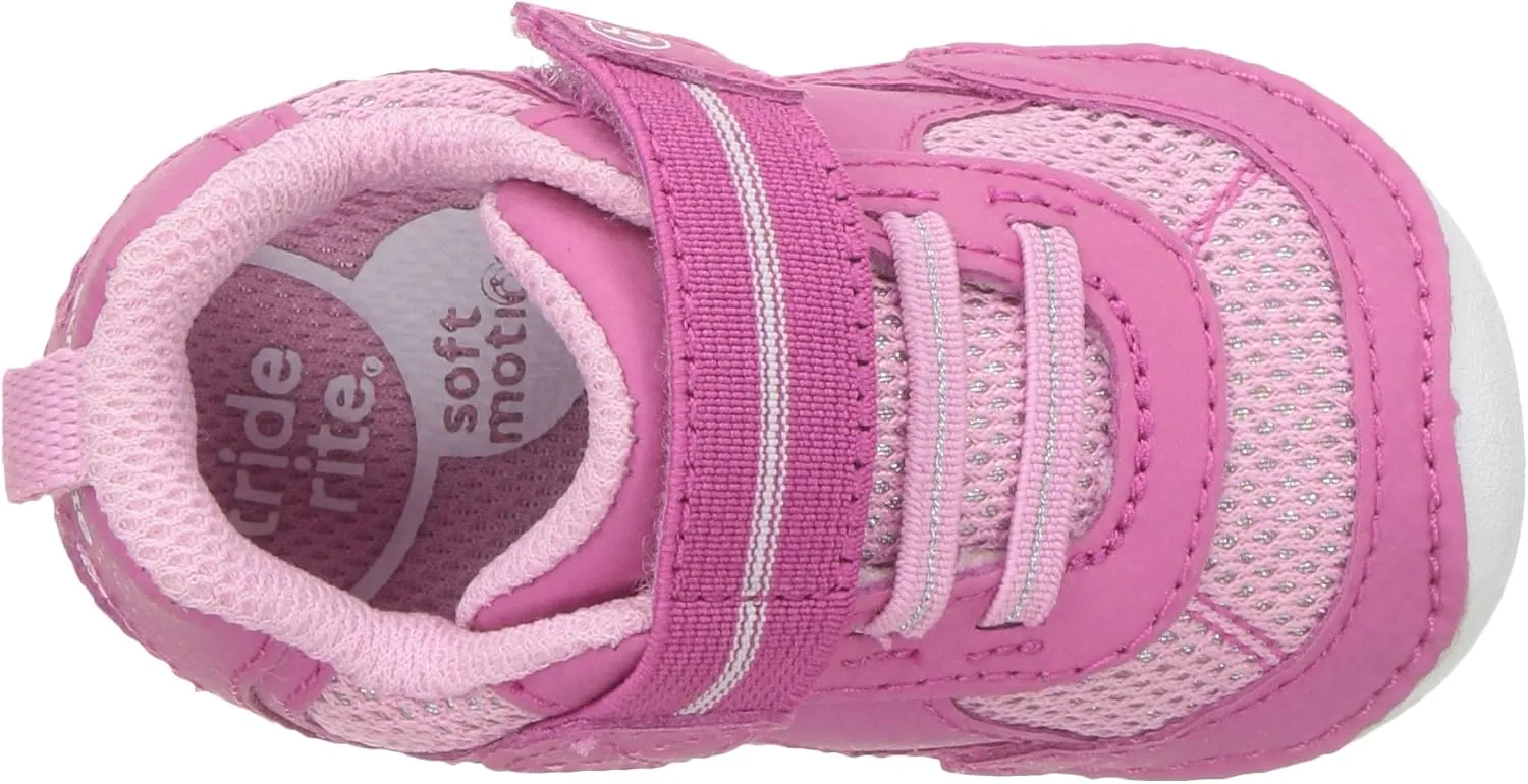 Stride Rite Baby-Girl's Soft Motion Jamie Athletic Sneaker