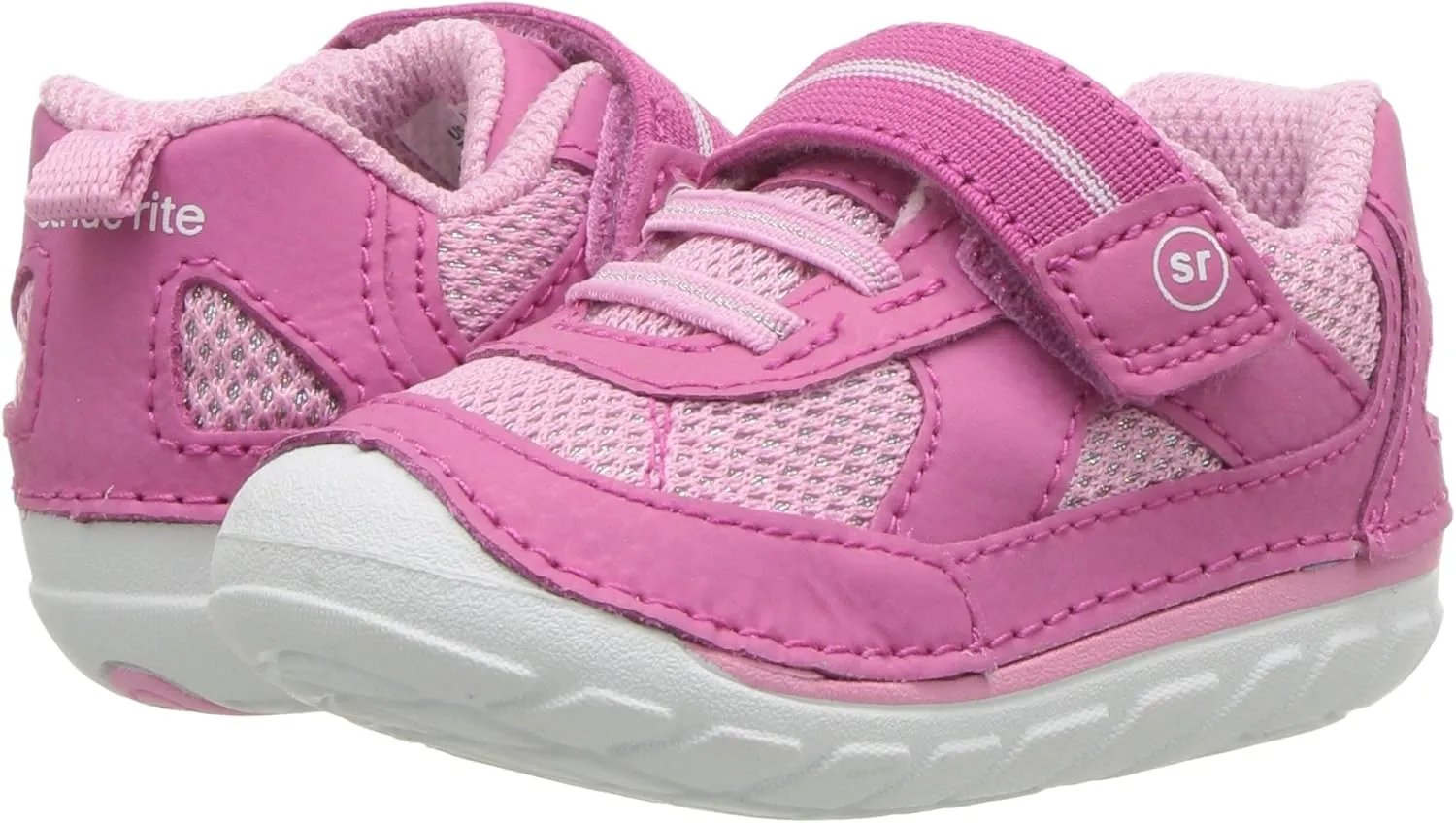 Stride Rite Baby-Girl's Soft Motion Jamie Athletic Sneaker
