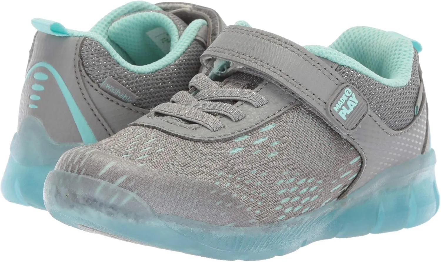 Stride Rite Made2Play Toddler and Little Boys Neo Light-Up Sneaker