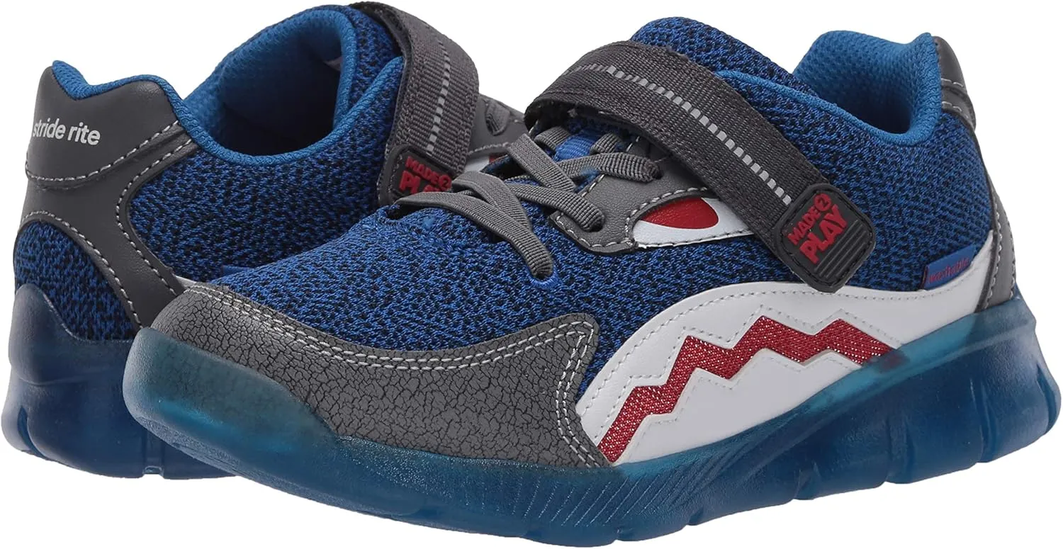 Stride Rite Toddler and Little Boys Shark Light-Up Sneaker