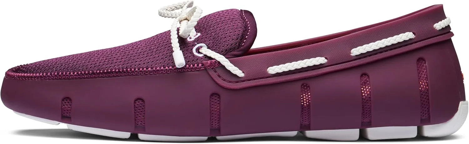 SWIMS Mens Loafers, Braided Lace Casual Slip-Ons Shoes, Fashion Shoe for Beach