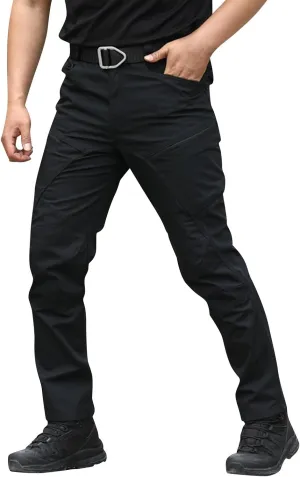 Tactical Pants for Men Water Resistant Hiking Cargo Pants Multi-Pockets Stretch Waterproof Quick Dry Work Joggers