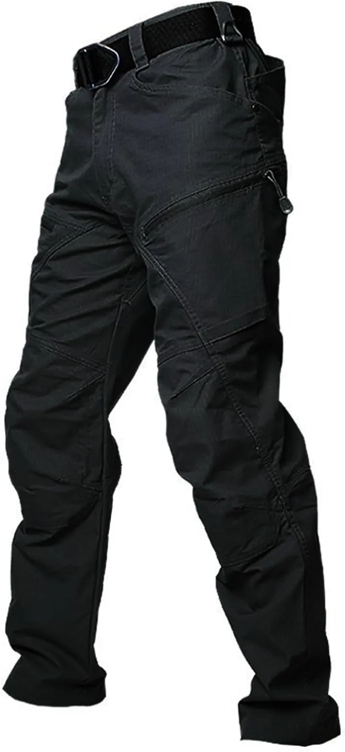 Tactical Pants for Men Water Resistant Hiking Cargo Pants Multi-Pockets Stretch Waterproof Quick Dry Work Joggers