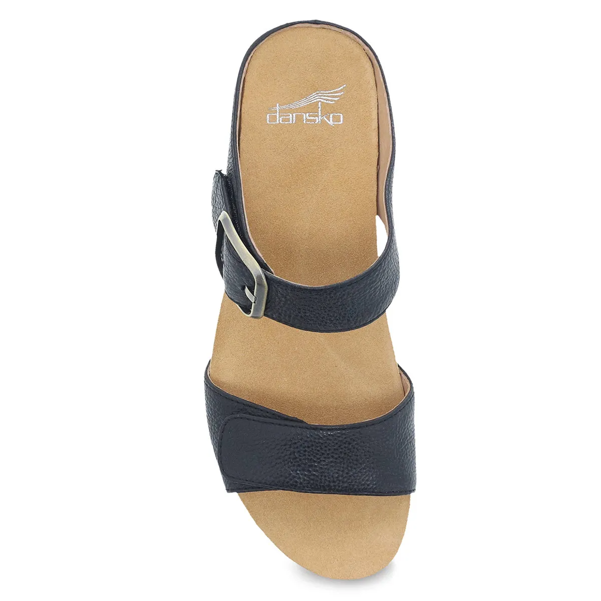 Tanya Burnished Leather Sandals