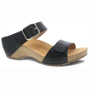 Tanya Burnished Leather Sandals