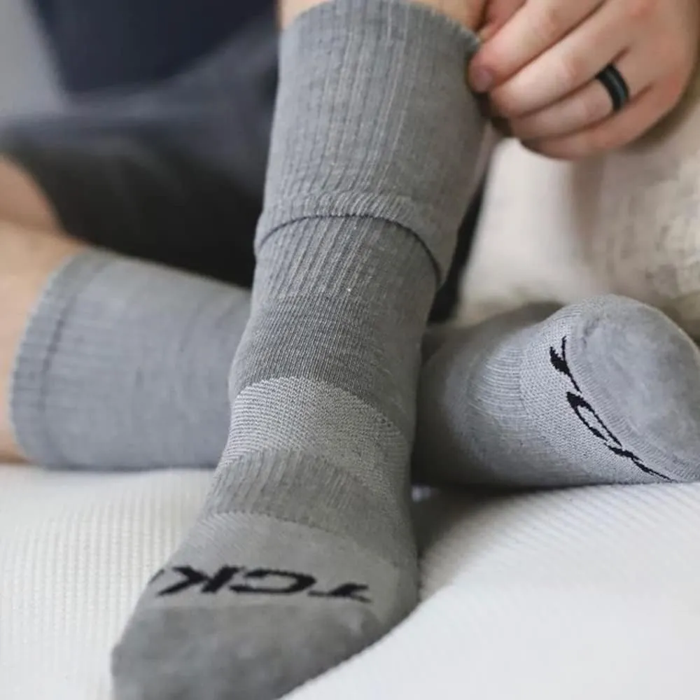 TCK Moisture Wicking Work Crew Socks for Men & Women- 9-11/10-13/13-15 Cushioned Boot Socks 6-pack 3-pack 12-pack