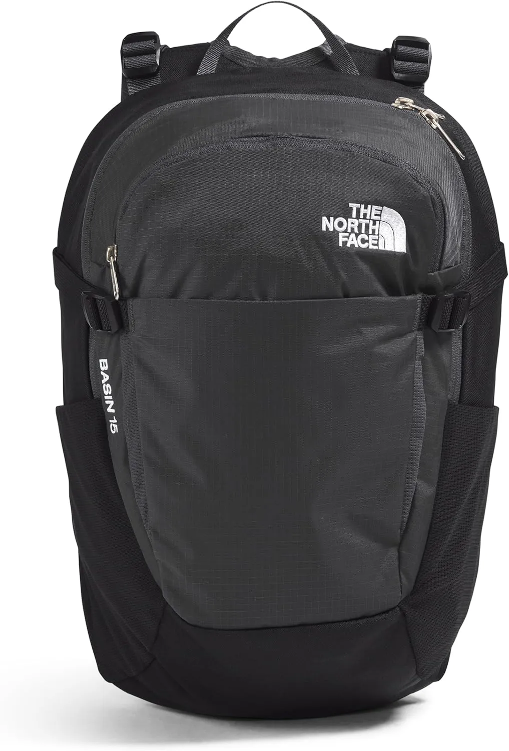 THE NORTH FACE Basin 15 Daypack - PFAS Free, TNF Black/Asphalt Grey-NPF, One Size