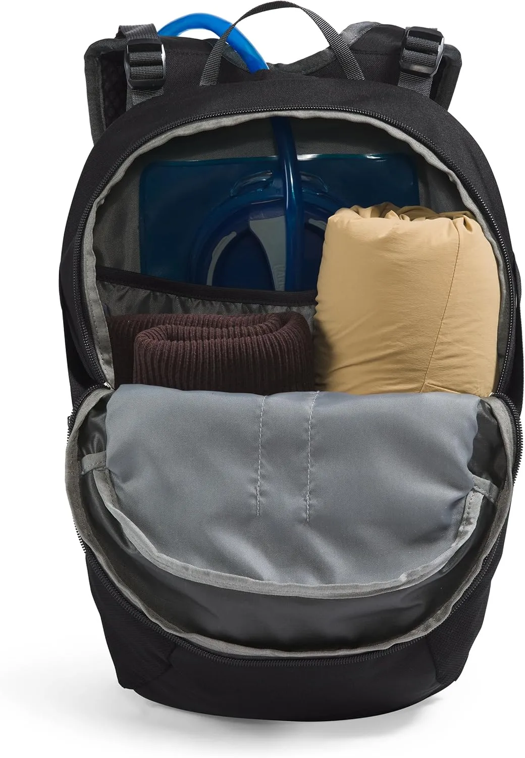THE NORTH FACE Basin 15 Daypack - PFAS Free, TNF Black/Asphalt Grey-NPF, One Size