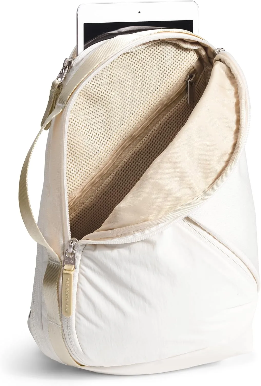 THE NORTH FACE Women's Isabella Sling - PFAS Free, Gardenia White Dark Heather/Gravel-NPF, One Size