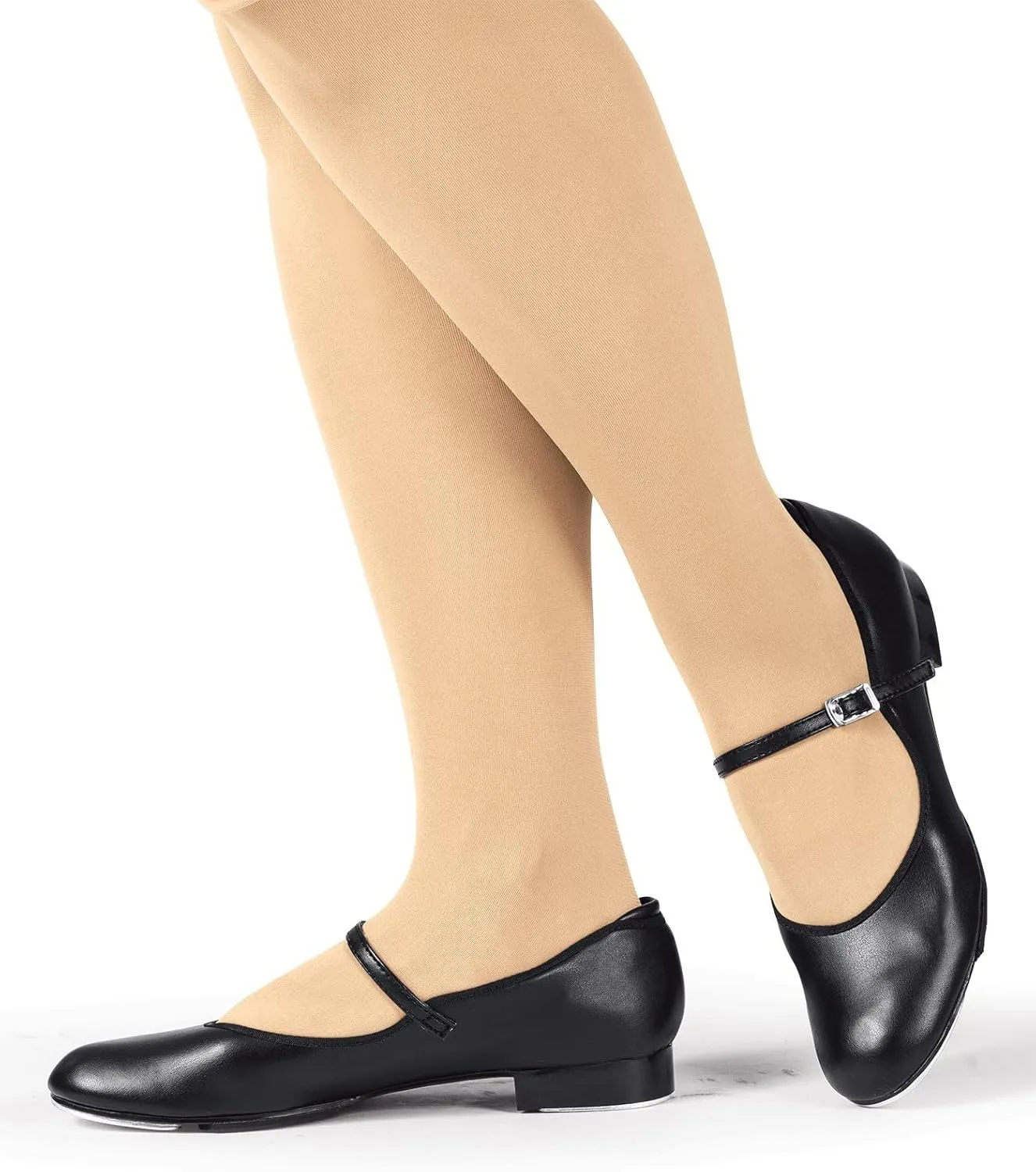 Theatricals Girls Slide Buckle Tap Shoes