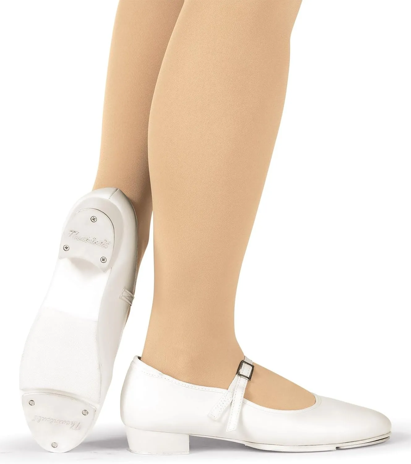 Theatricals Girls Slide Buckle Tap Shoes