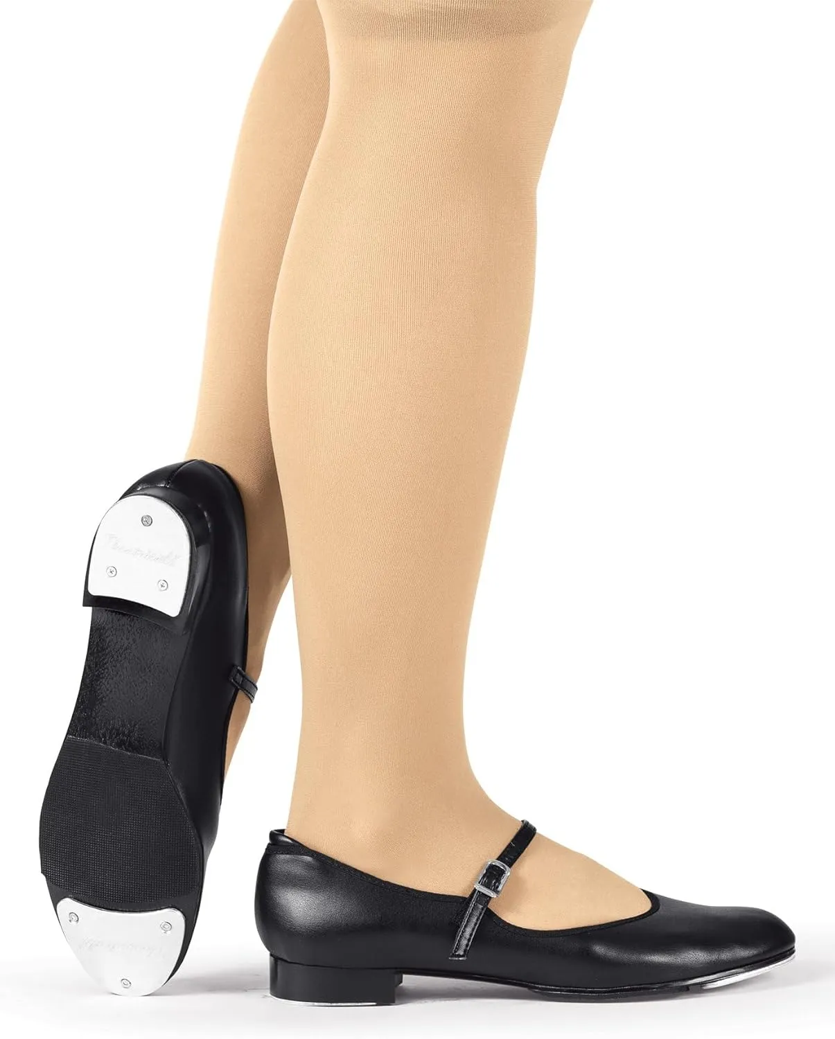 Theatricals Girls Slide Buckle Tap Shoes