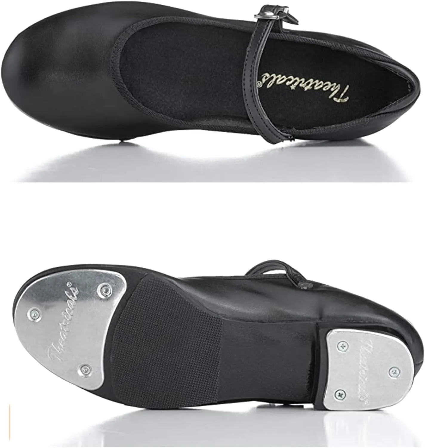 Theatricals Girls Slide Buckle Tap Shoes