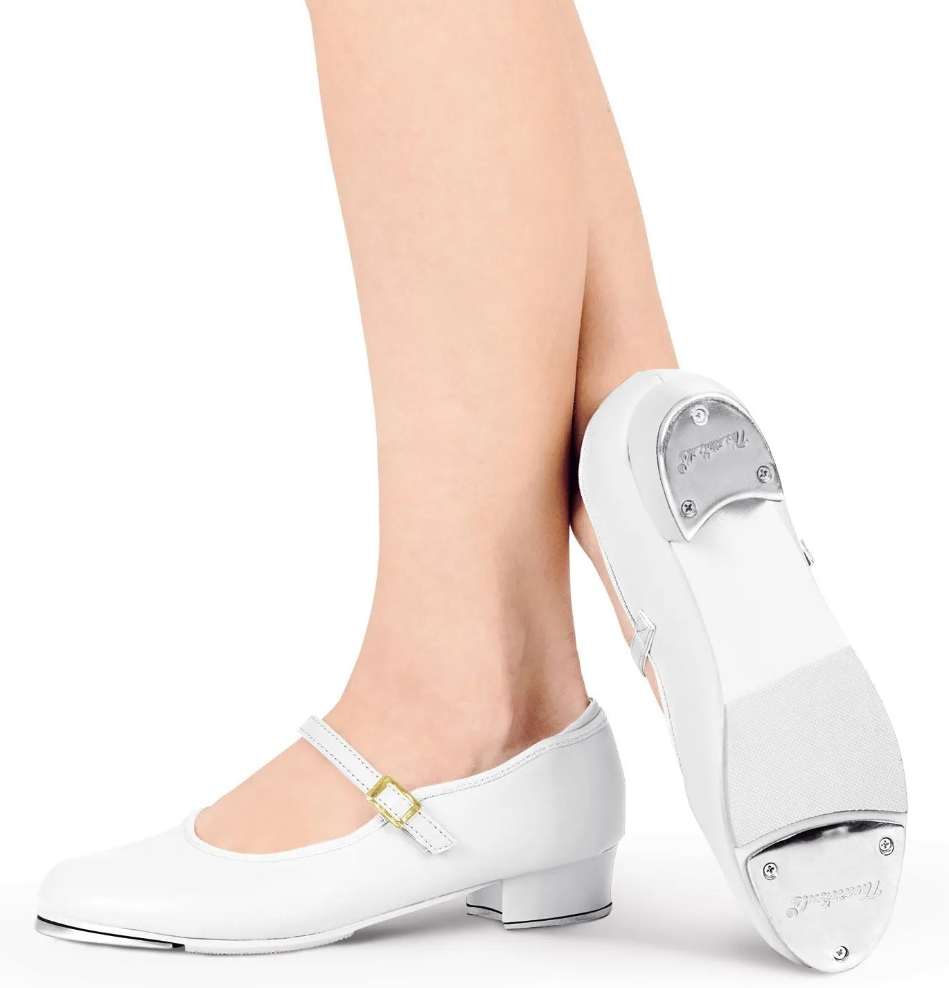 Theatricals Womens TapRite Molded Tap Slide Buckle Tap Shoes
