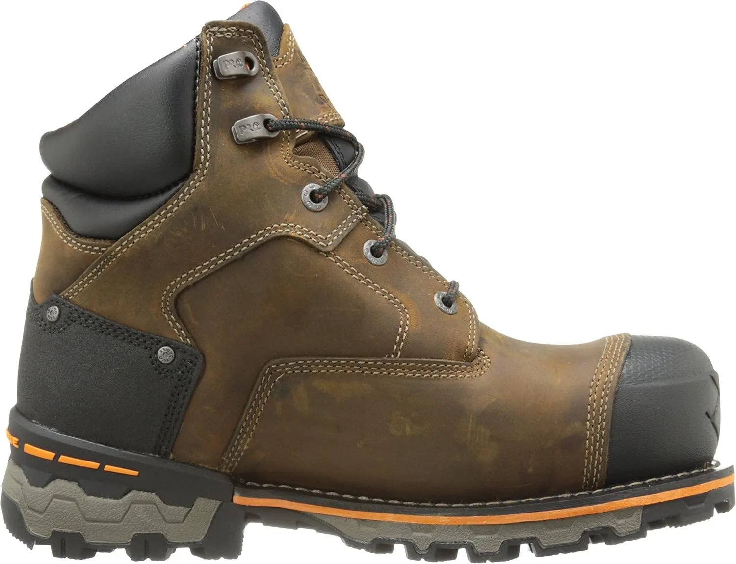 Timberland PRO Men's 6 Inch Boondock Soft Toe WP Industrial Work Boot