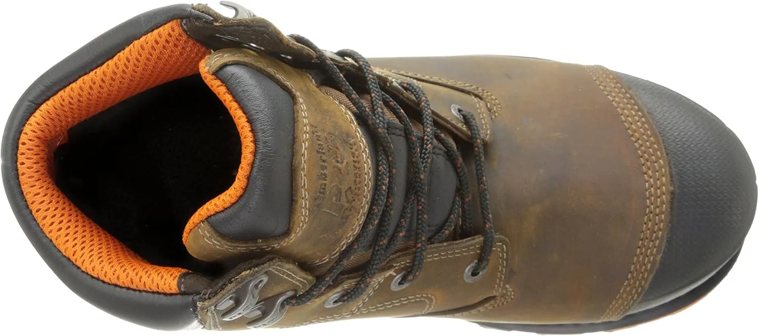 Timberland PRO Men's 6 Inch Boondock Soft Toe WP Industrial Work Boot