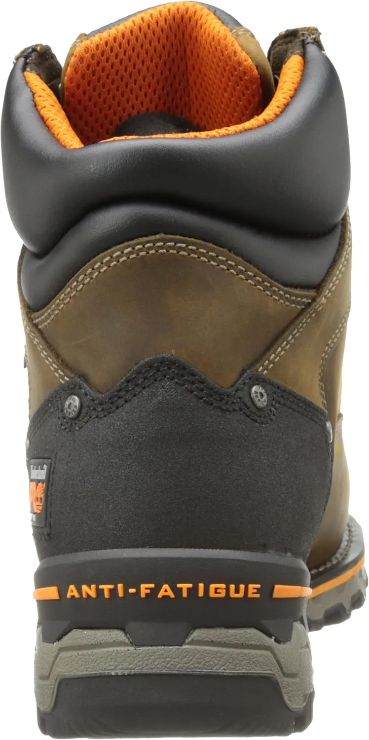 Timberland PRO Men's 6 Inch Boondock Soft Toe WP Industrial Work Boot