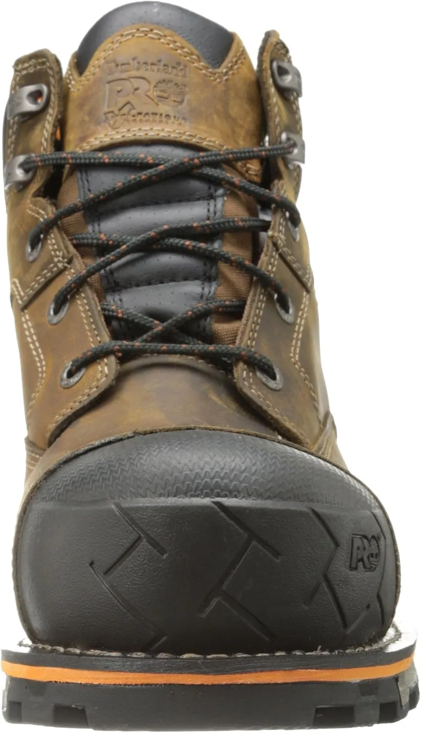 Timberland PRO Men's 6 Inch Boondock Soft Toe WP Industrial Work Boot
