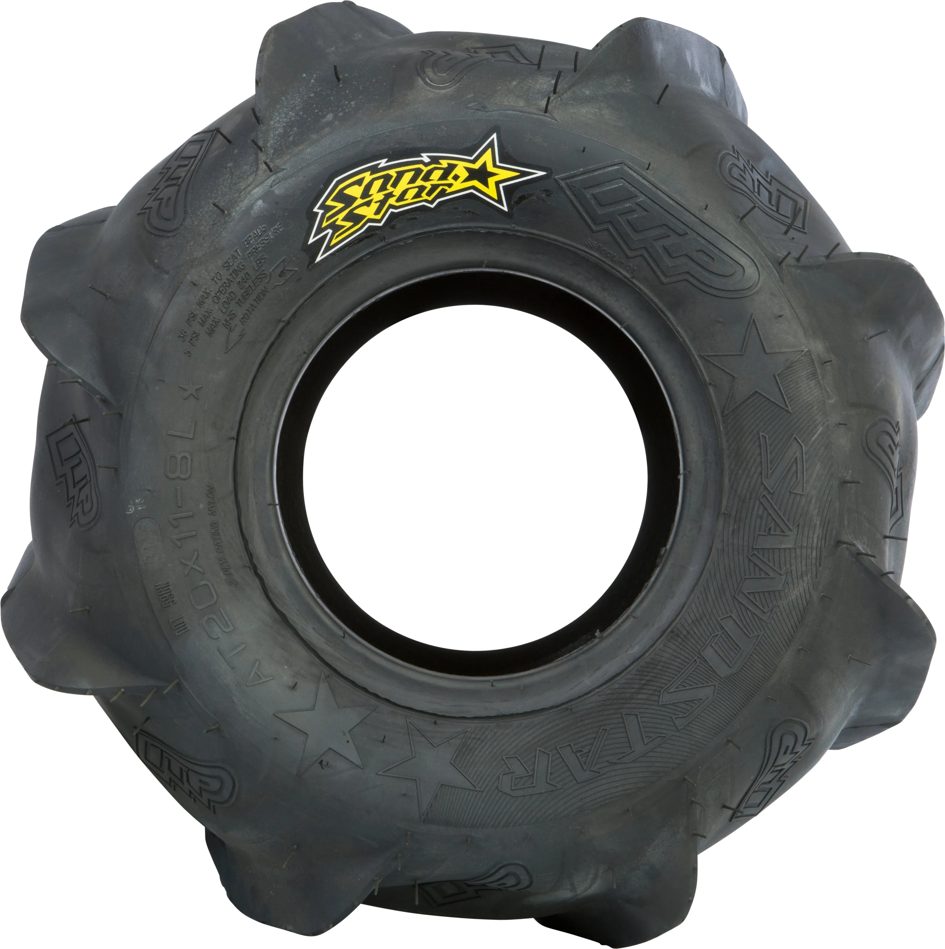 Tire Sand Star Rear Left 26x11 12 Lr385lbs Bias