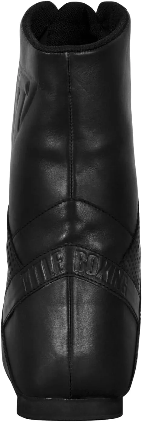 Title Boxing High-Top Leather Boxing Shoes