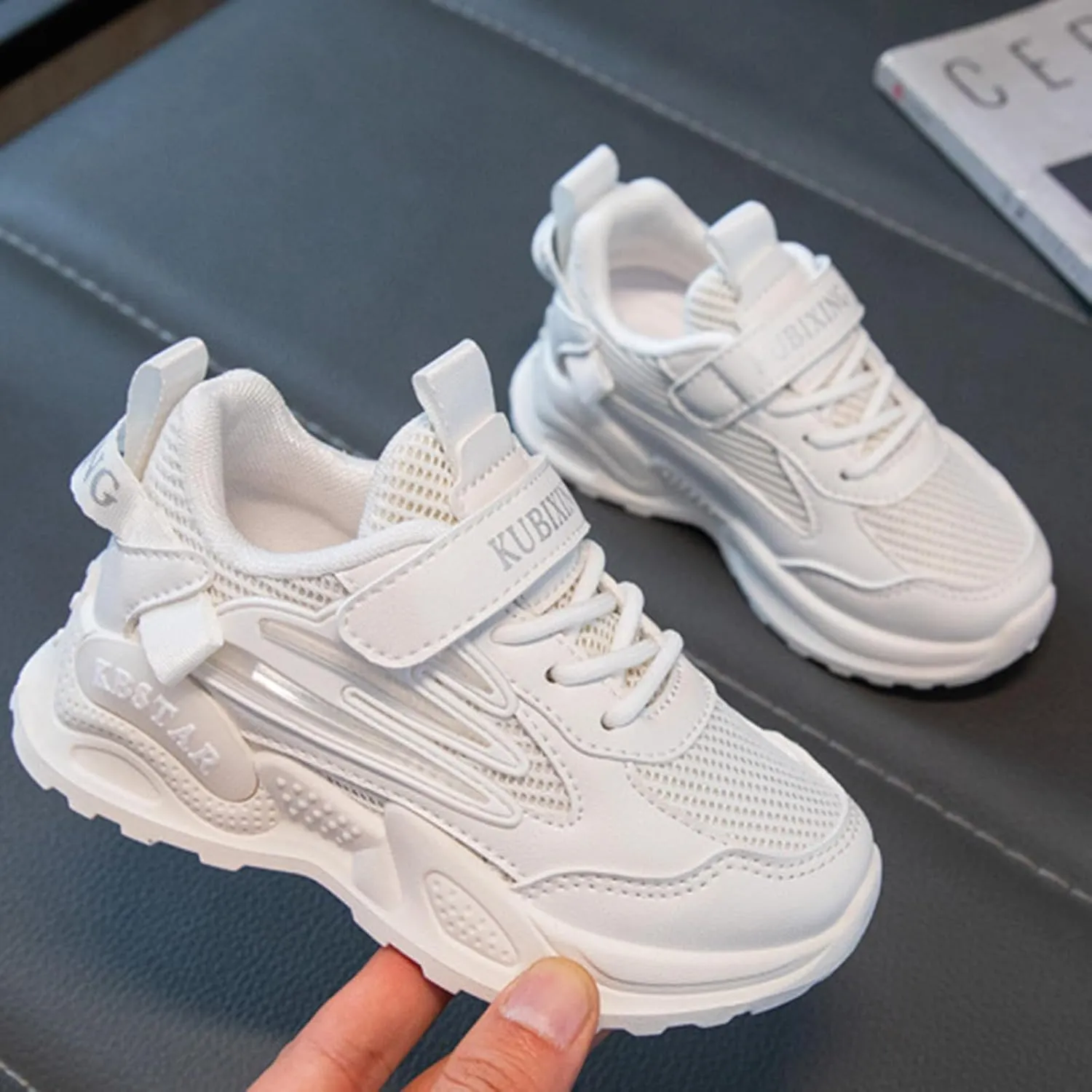 Toddler Big Kids Shoes Boys Girls Breathable Sneakers Athletic Running Shoes Casual White Sports Kid Girl