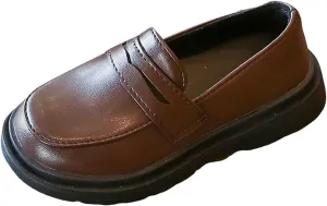 Toddler Little Kid Girls Soft Slip On Loafers Dress Flat Shoes Boat Shoes Casual Boys Sneakers Boys