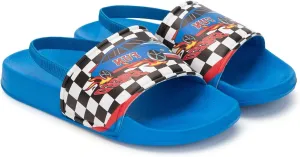 Toddler Slide Sandals Boys Girls Water Shoes Kids Slip On Sandal with Back Strap for Outdoor Summer Beach