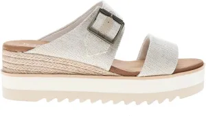 TOMS Women's Diana Mule Bukle Wedge Sandal