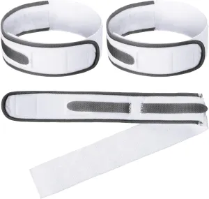 Tondiamo 4 Pcs Catheter Holder Urine Drainage Bag Leg Band Band Straps Anti Slip Urinary Catheter Bag Leg Holder Elastic Foley Stabilization Device for Men Women, 2 x 23.6 Inch(Grey)