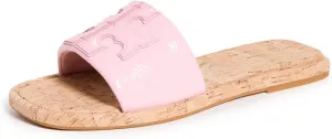 Tory Burch Women's Double T Sport Slides