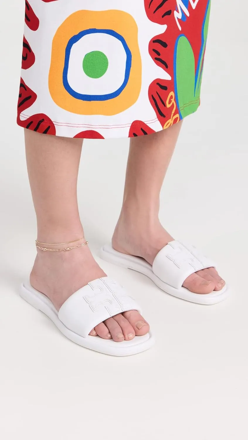 Tory Burch Women's Double T Sport Slides