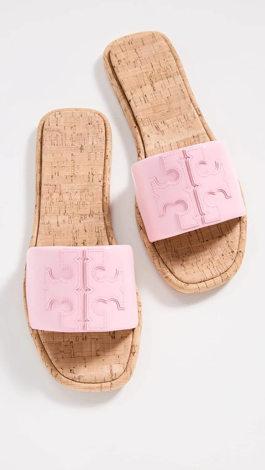 Tory Burch Women's Double T Sport Slides