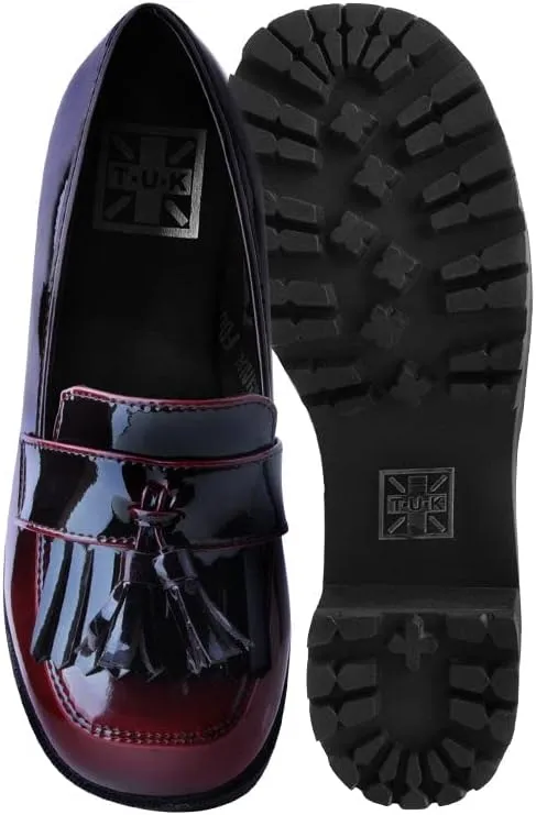 T.U.K Fringe Loafer Platform