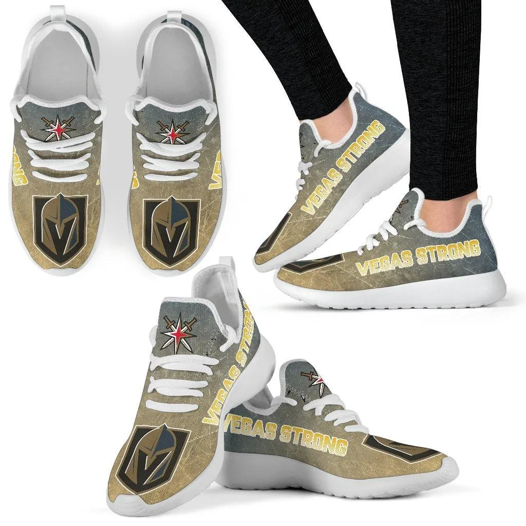 Vegas Golden Knights Mesh Knit Sneakers