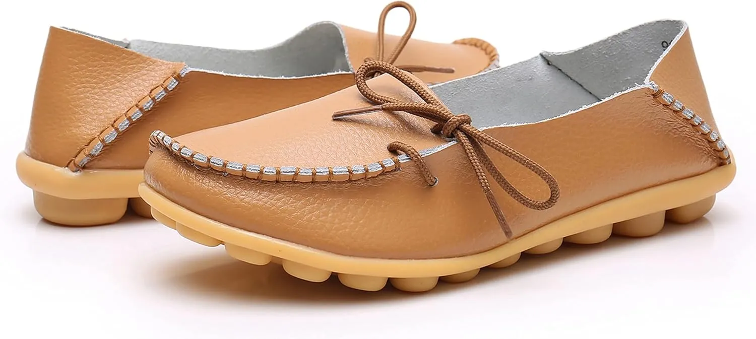 VenusCelia Women's Breathable Comfort Walking Office Flat Loafer