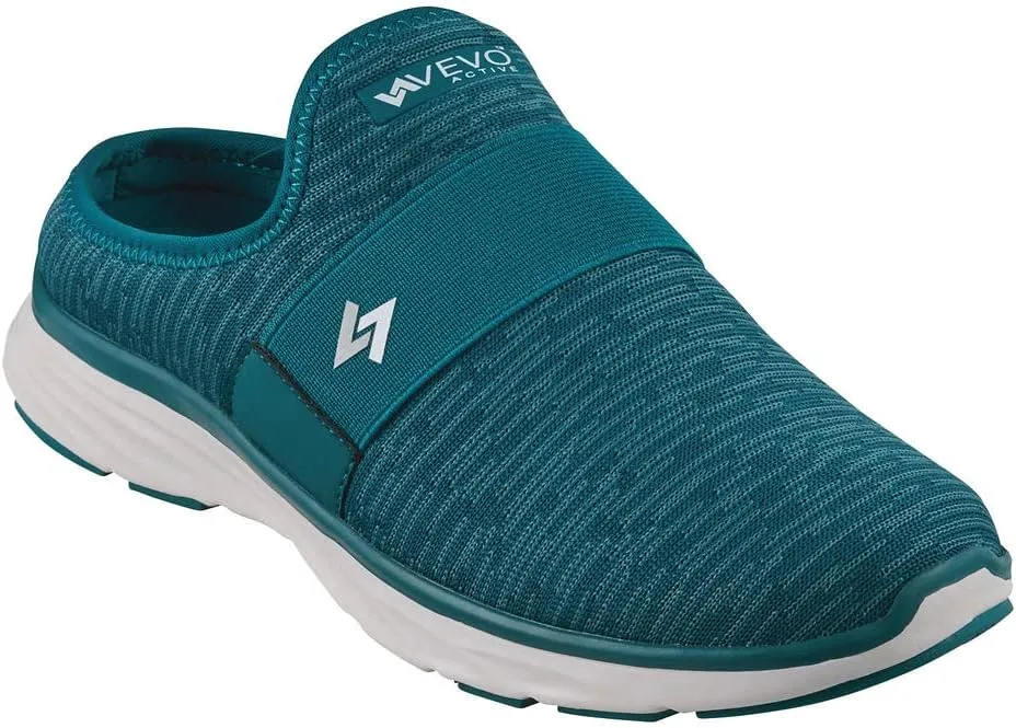 Vevo Active Womens Aly Mule, Athletic Sneaker, Available in 6 Colors and Wide Width