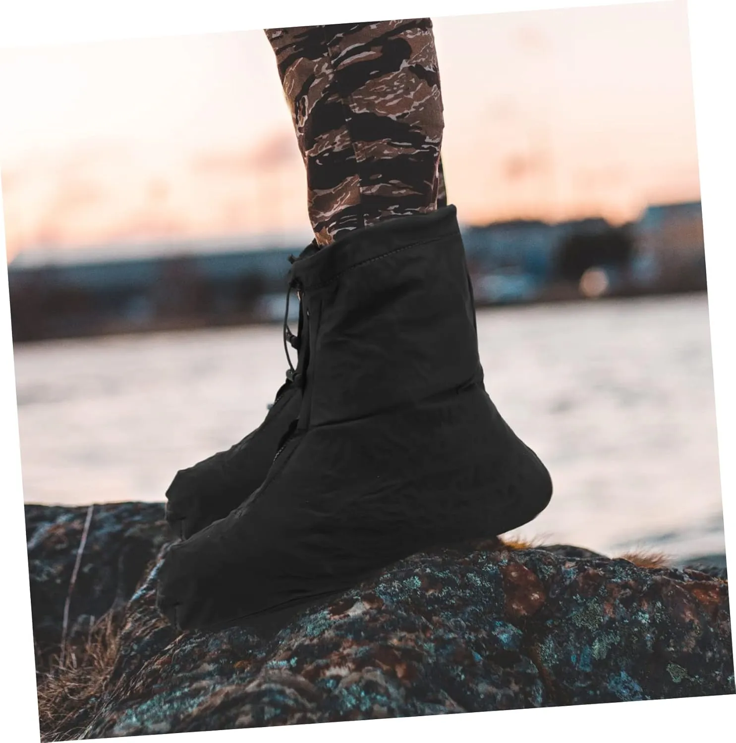 VICASKY Shoe Cover Winter Overshoes Rain Shoes Cover Men Covers Winter Cycling Overshoes Waterproof Protector